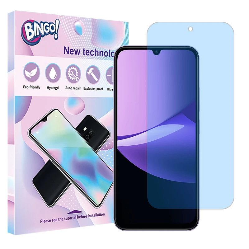 محافظ صفحه نمایش ضداشعه آبی بینگو مدل Eye Care مناسب برای گوشی موبایل شیائومی Redmi 15C 5G