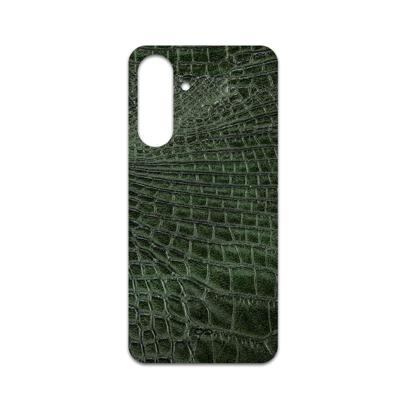 برچسب پوششی ماهوت مدل Green-Crocodile-Leather مناسب برای گوشی موبایل سامسونگ Galaxy A36