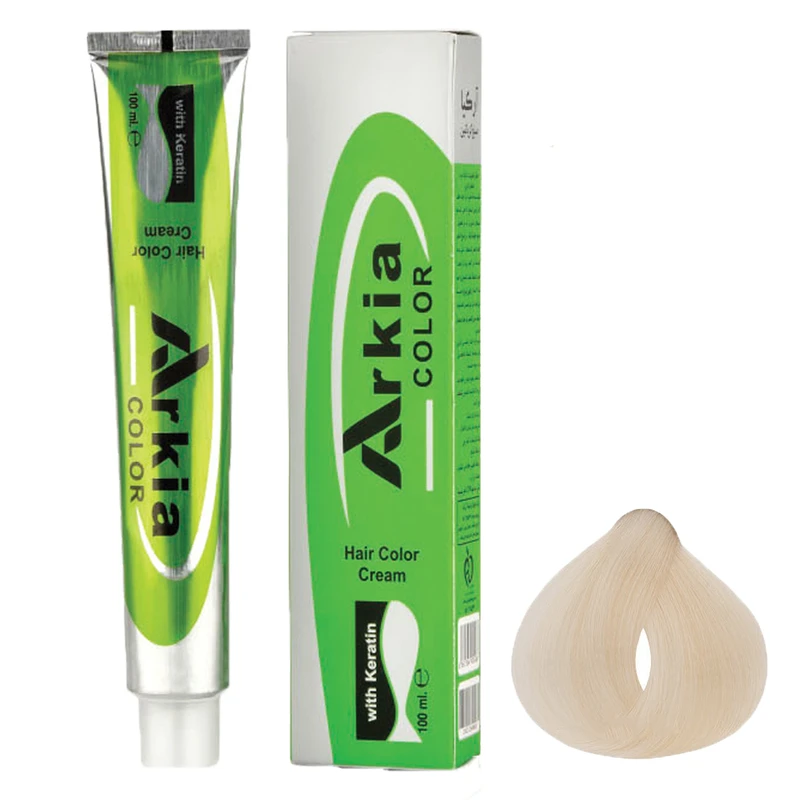 رنگ مو آرکیا شماره 12.0 حجم 100 میلی لیتر رنگ سوپر پلاتین بلوند عاج فیلی