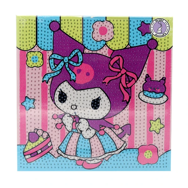 بازی آموزشی باکیدز مدل بوم نقاشی الماسی کرومی و کیک