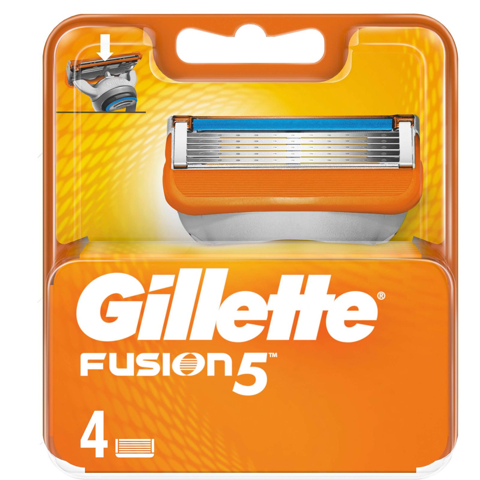 تیغ یدک ژیلت مدل Fusion 5 بسته 4 عددی -  - 2