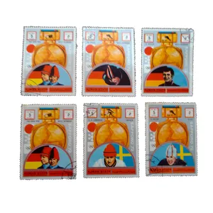 تمبر یادگاری مدل ورزشی کد bc-1839 مجموعه 6 عددی