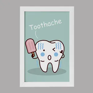 تابلو کودک خندالو مدل دندان و دندان پزشکی کودکانه کد 36775