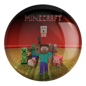 پیکسل خندالو طرح بازی ماینکرافت Minecraft کد 23229 مدل بزرگ