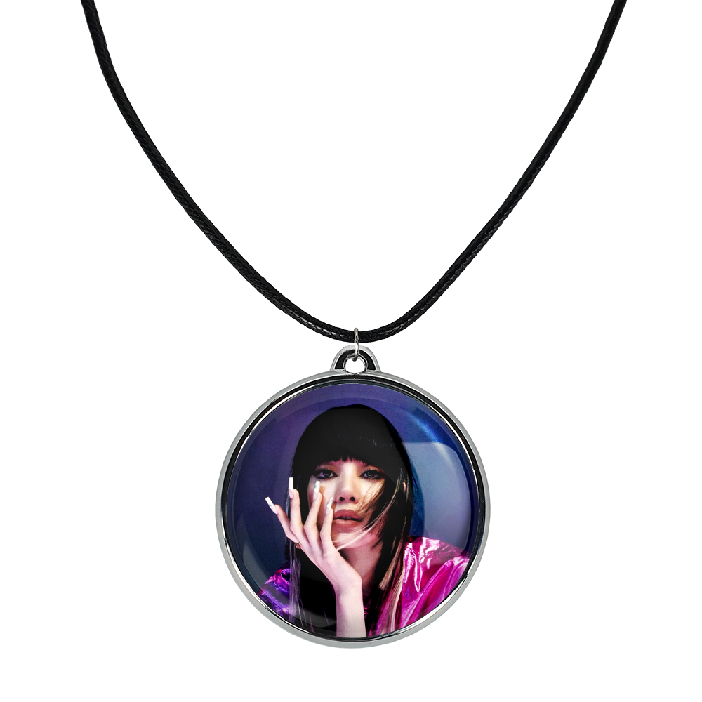 گردنبند خندالو مدل لیسا بلک پینک کد 1427814275