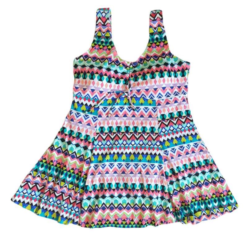 مایو زنانه مدل دامن دار کد 085