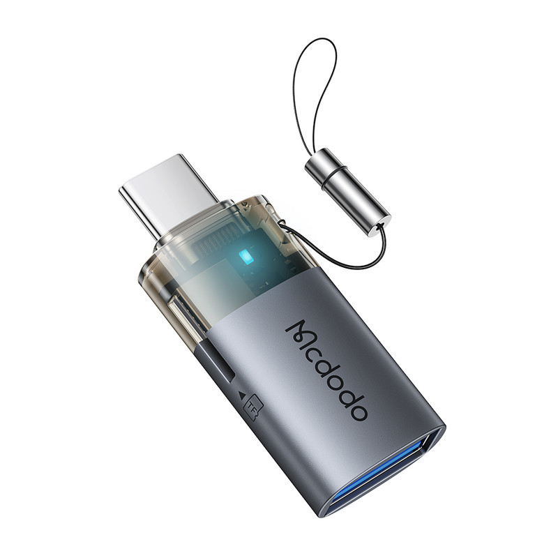 مبدل USB-A / Micro SD به USB-C مک دودو مدل OT-7600