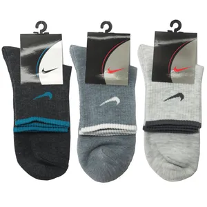 جوراب مدل نیم ساق اسپورت نخی اعلاء بسته 3 عددی