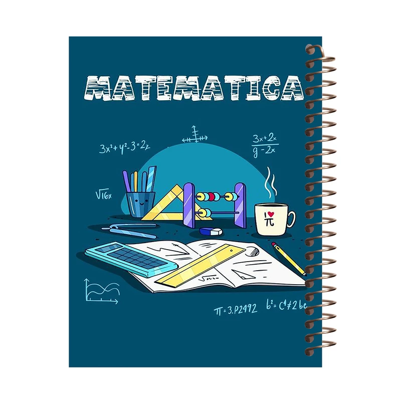 دفتر مشق 80 برگ طرح ریاضی کد J427