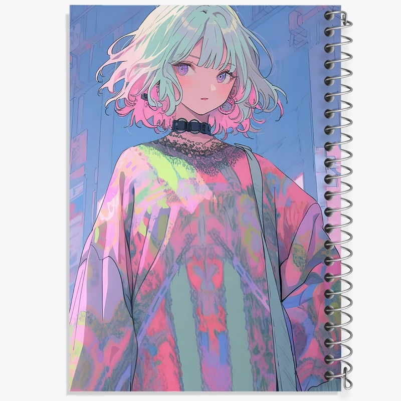 دفتر مشق 100 برگ خندالو طرح دخترانه کد F640