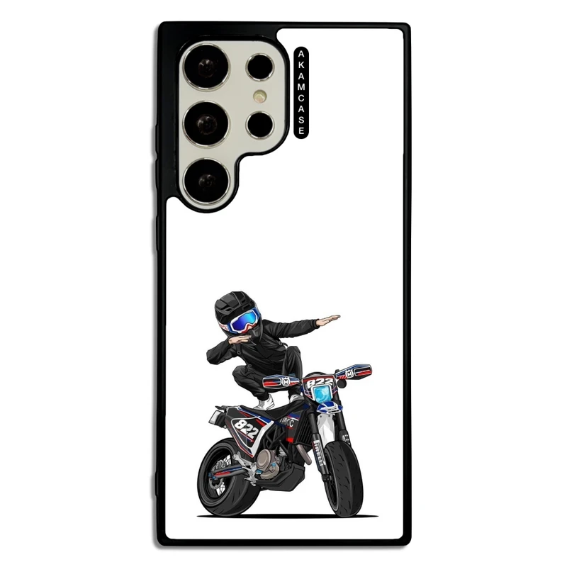 کاور آکام مدل AMC-WSGS23U-MOTORCYCLE-13 مناسب برای گوشی موبایل سامسونگ Galaxy S23 Ultra