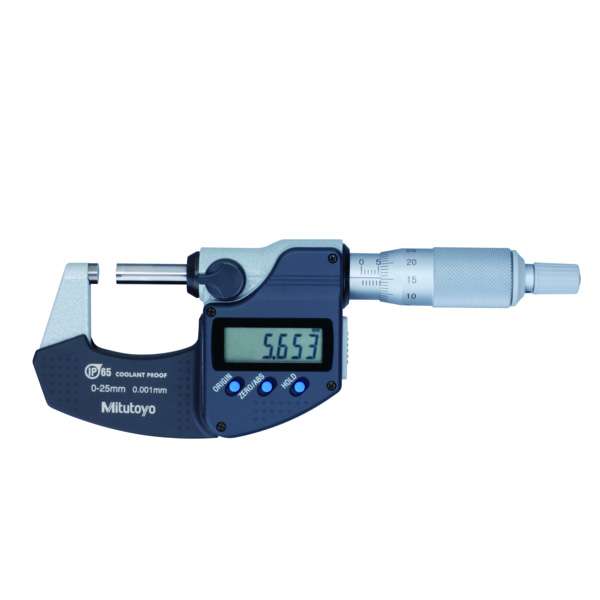 میکرومتر بیرون سنج دیجیتالی میتوتویو مدل 30-240-293 ,IP65. گستره 0-25 میلیمتر میکرومتر بیرون سنج دیجیتالی میتوتویو مدل 30-240-293 ,IP65. گستره 0-25 میلیمتر