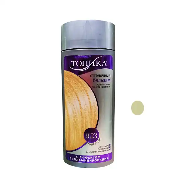 شامپو رنگساژ تونیکا شماره 9.23 حجم 150 میلی لیتر رنگ کرم طلایی