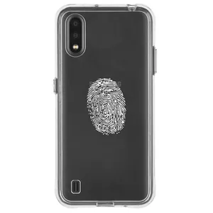 Megafone Finger Print C62-W Cover For Samsung Galaxy A01