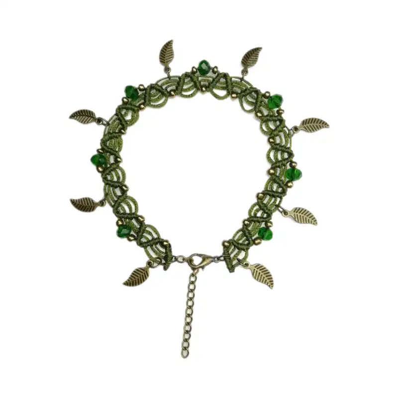 پابند زنانه مدل مکرومه 01