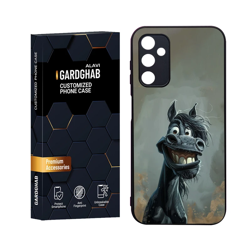 کاور گارد قاب علوی مدل Glass مناسب برای گوشی موبایل سامسونگ Galaxy A14