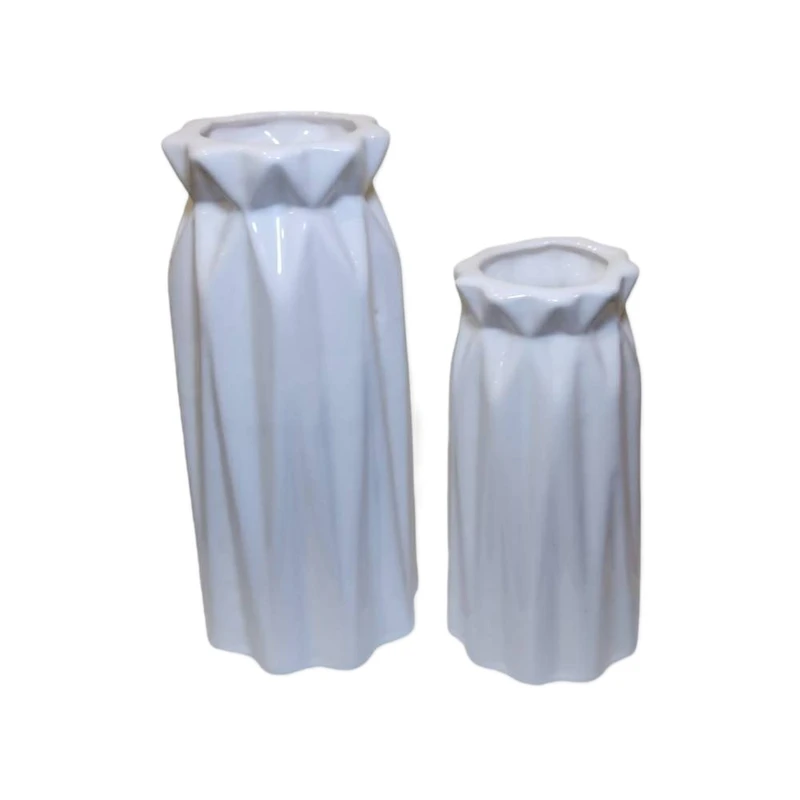 گلدان سرامیکی مدل 020 بسته 2 عددی