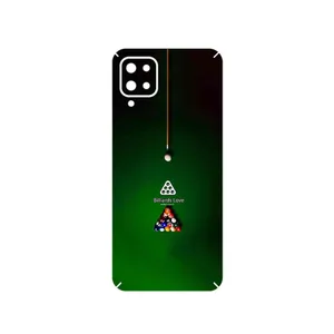 MAHOOT Pool Billiards Pro Cover Sticker for Samsung Galaxy A12 Nacho
