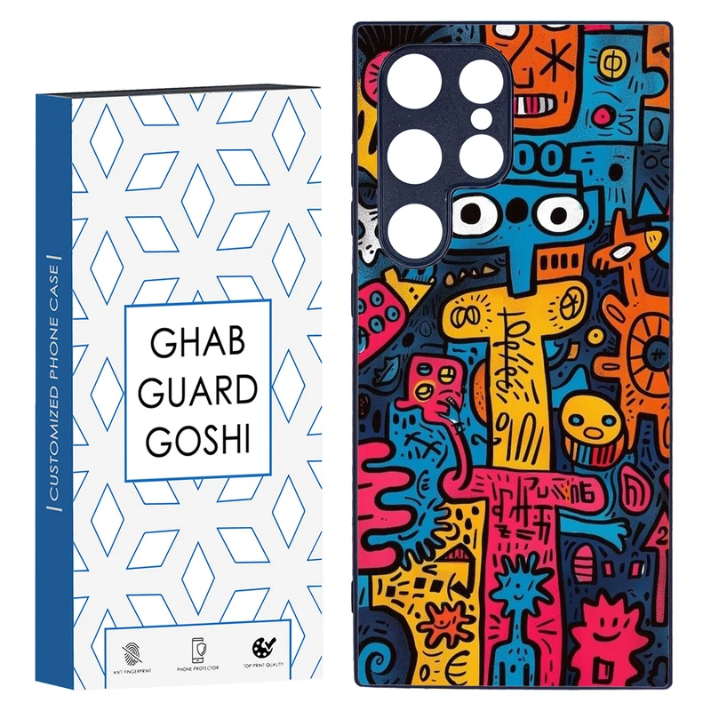 کاور قاب گارد گوشی طرح فانتزی کد TPU-173 مناسب برای گوشی موبایل سامسونگ Galaxy S24 ULTRA
