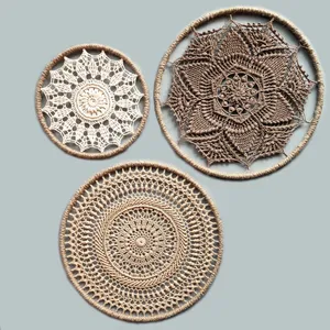 دیوارکوب بافتنی مدل دریم کچر کد R17 مجموعه 3 عددی