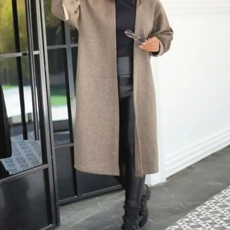 پالتو زنانه مدل فوتر کد 3507