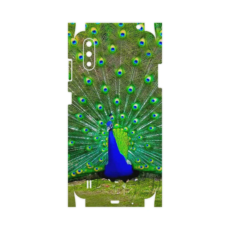 برچسب پوششی ماهوت مدل Peacock-FullSkin مناسب برای گوشی موبایل سامسونگ Galaxy A01