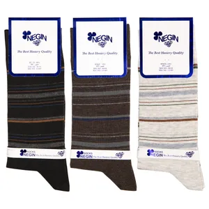 جوراب مردانه نگین مدل NGB501 مجموعه 3 عددی