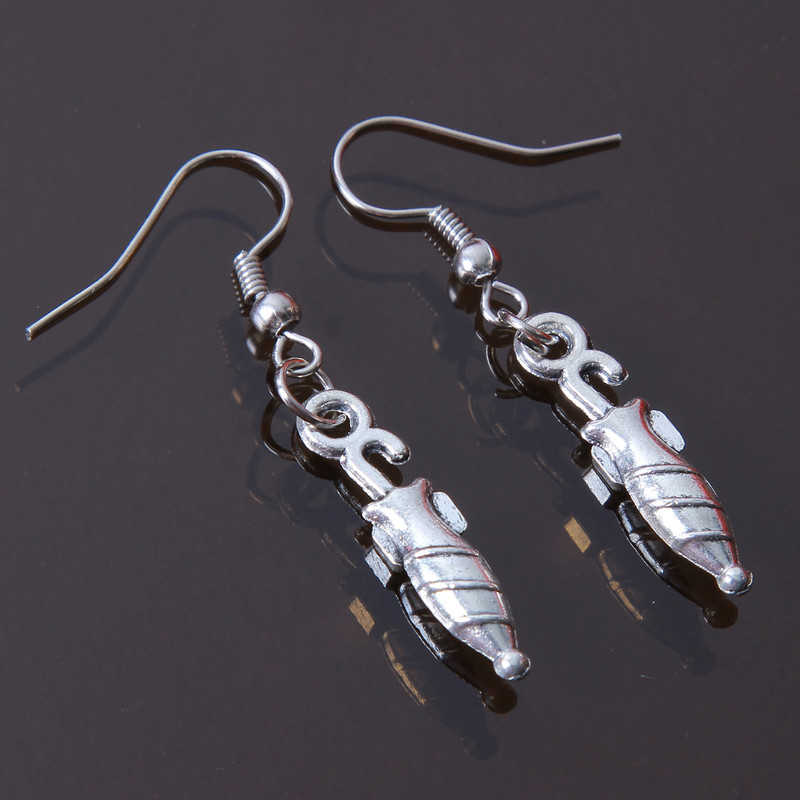 گوشواره دخترانه بازرگانی میلادی کد GZN_078