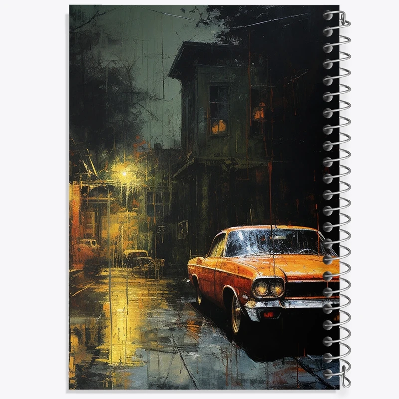 دفتر نت موسیقی 50 برگ خندالو مدل ماشین کلاسیک کد F420