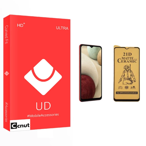 محافظ صفحه نمایش سرامیکی کوکونات مدل UD Glass مناسب برای گوشی موبایل سامسونگ Galaxy A12