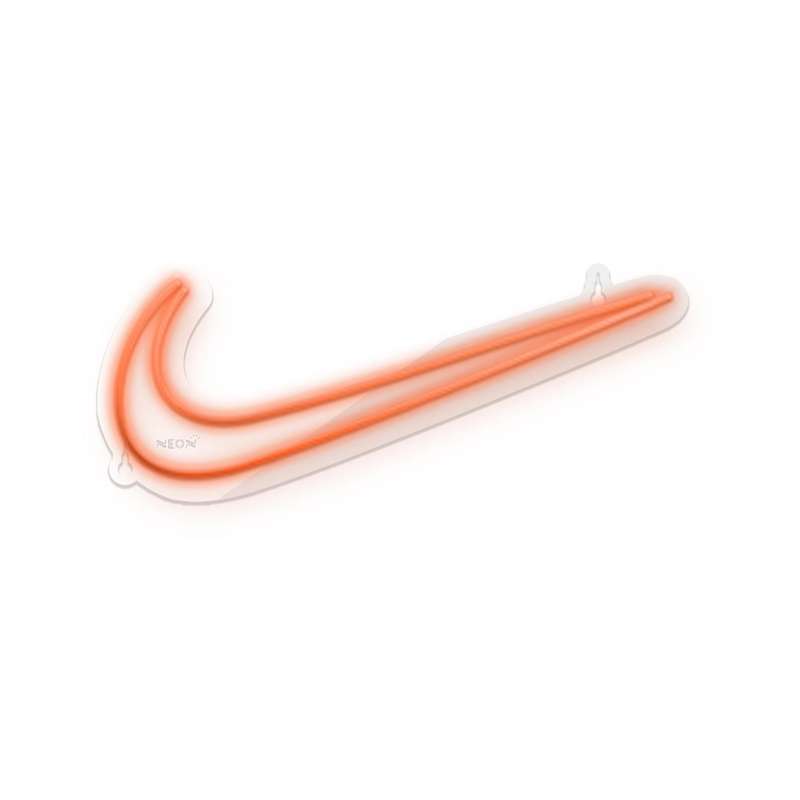 چراغ دیواری نئون دیزاین طرح Nike_ORG