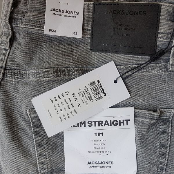 شلوار جین مردانه جک اند جونز مدل MIKE12140595 -  - 26