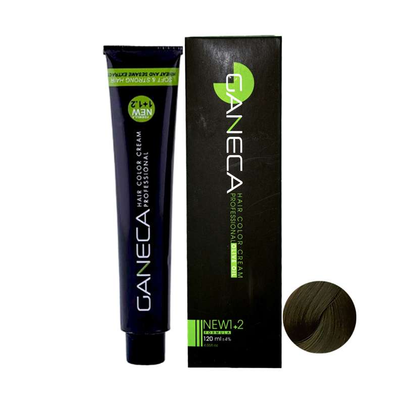 رنگ و گانسا شماره HE7 حجم 120 میلی لیتر رنگ بلوند کنفی