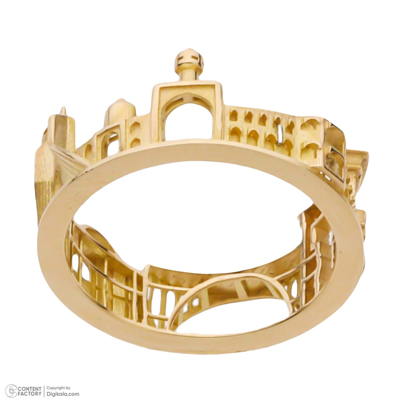 انگشتر طلا 18 عیار زنانه تاج مدل A191