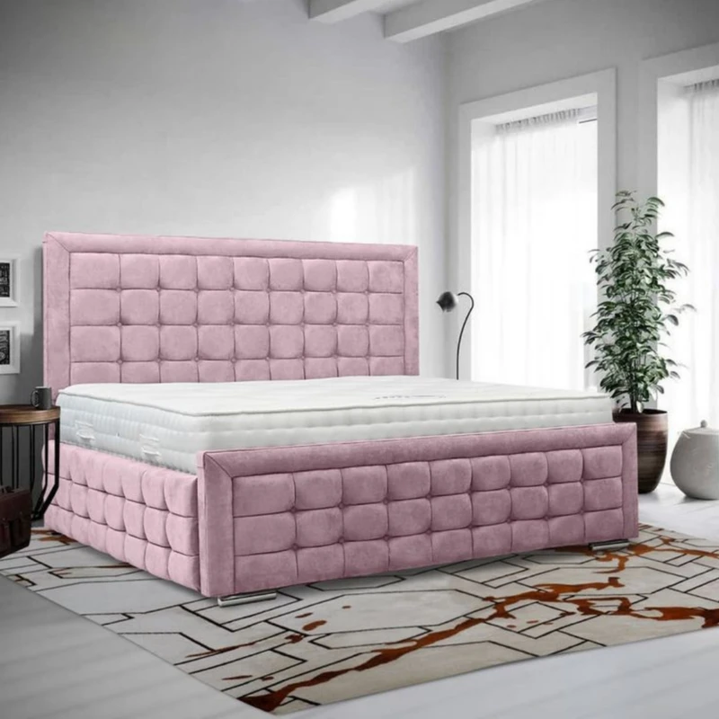 تخت خواب دونفره مدل سیران سایز 180×200 سانتی متر