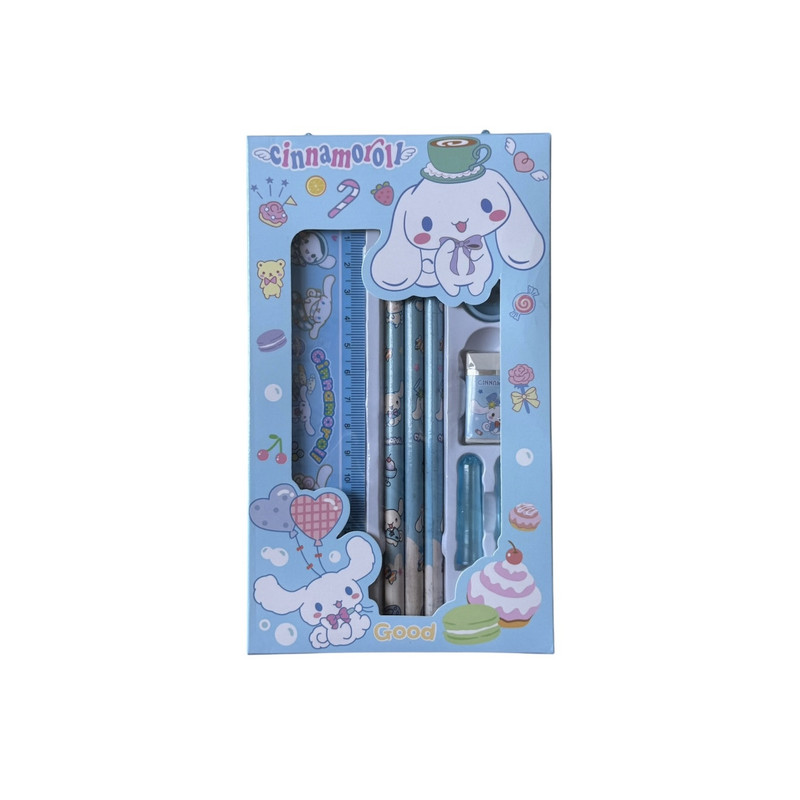 بسته لوازم تحریر مدل سینامارول مجموعه ۸ عددی