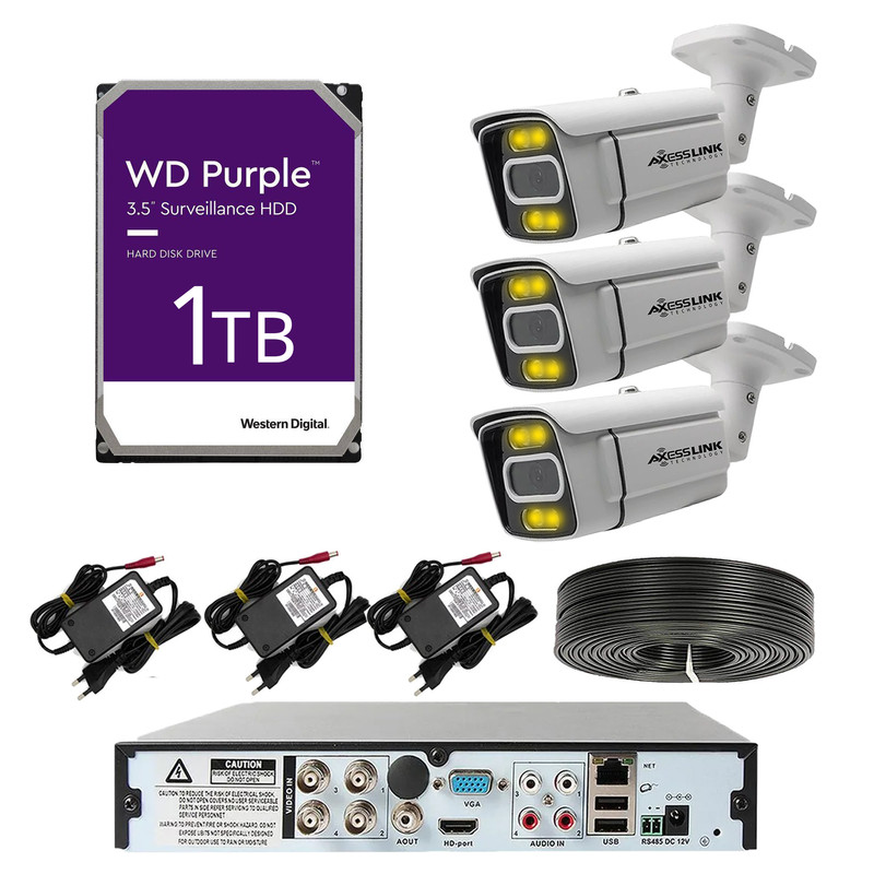 سیستم امنیتی مدل AXESSLINK KIT - AHD 3