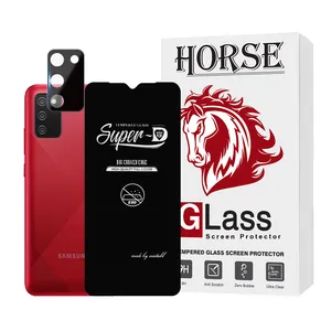 Horse SUPLNFUHO Screen Protector With Camera Lens Protector For Samsung Galaxy A02s / M02s / A03s / F02s