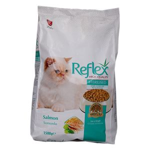 نقد و بررسی غذای خشک گربه رفلکس مدل Sterilised وزن 1.5 کیلوگرم توسط خریداران
