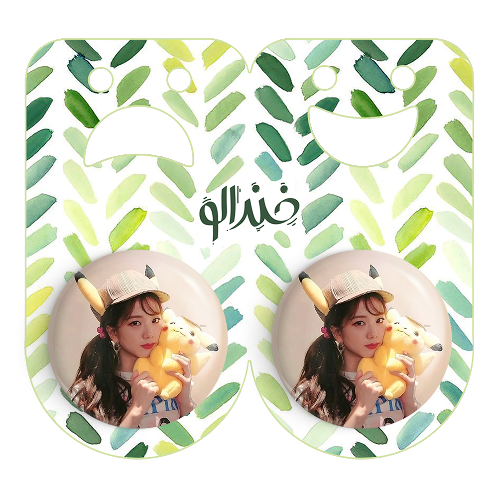 پیکسل خندالو مدل جیسو بلک پینک کد 14199 به همراه مگنت