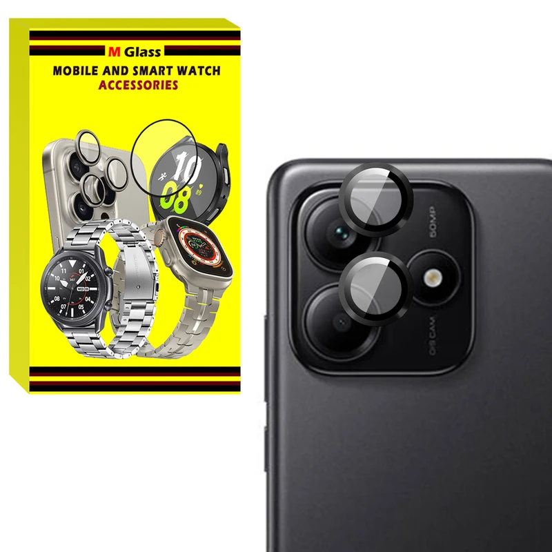 محافظ لنز دوربین رینگی ام‌گلس مدل Ring Protector مناسب برای گوشی موبایل شیائومی Redmi Note 14 5G