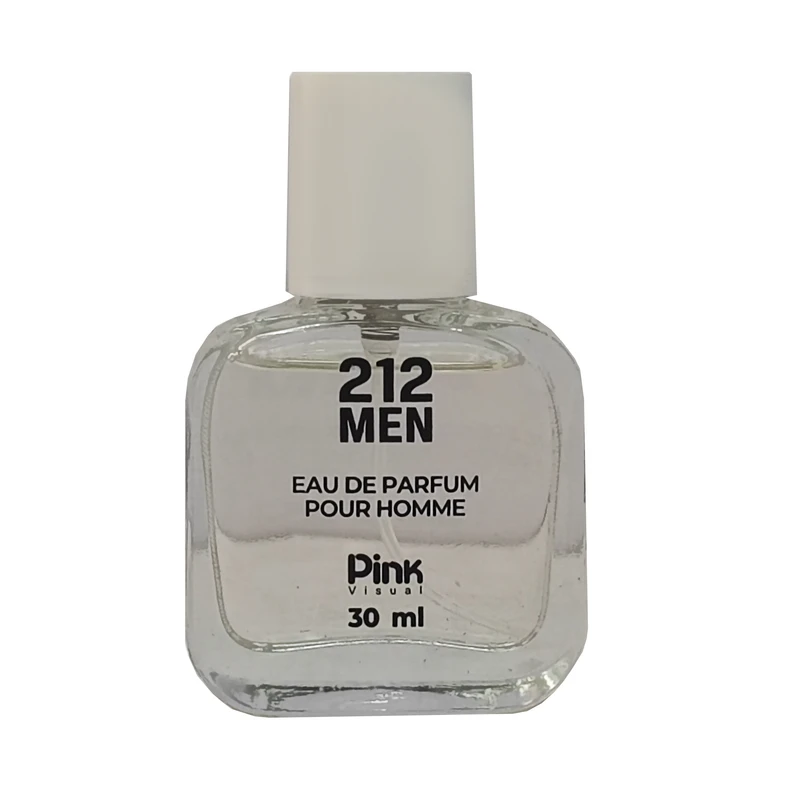 عطر جیبی مردانه پینک ویژوال مدل 212 حجم 30 میلی لیتر