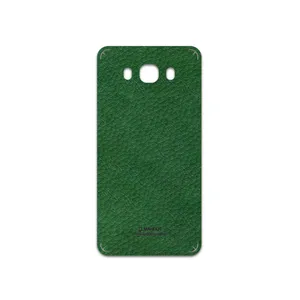 MAHOOT Green-Leather Cover Sticker for Samsung Galaxy J7 2016