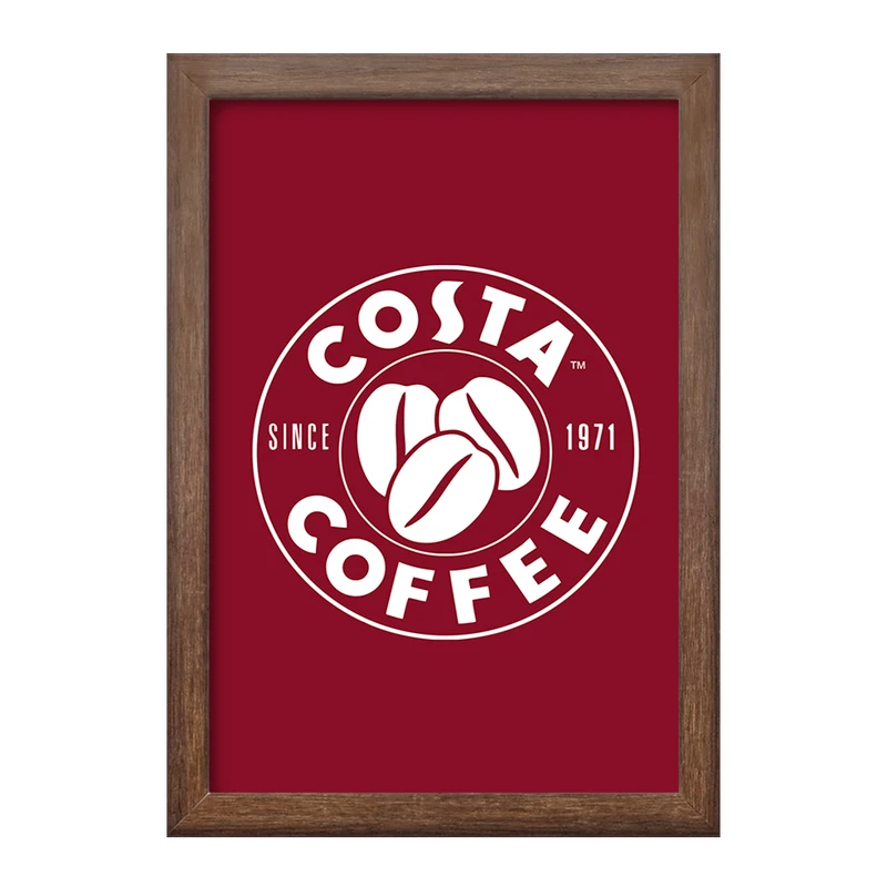 تابلو خندالو طرح قهوه کوستا Costa کد 8474