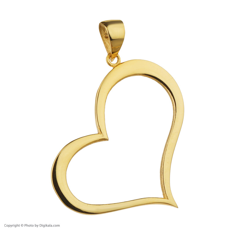 آویز گردنبند طلا 18 عیار زنانه مایا ماهک مدل MM1439 طرح قلب
