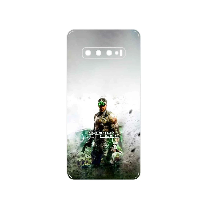 برچسب پوششی ماهوت مدل splintercell Game Series مناسب برای گوشی موبایل سامسونگ Galaxy S10 Plus