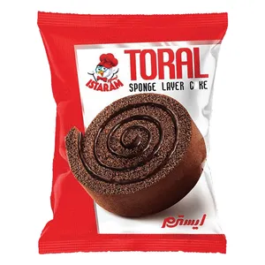 رول کیک کاکائویی ایسترم - 65 گرم بسته 24 عددی