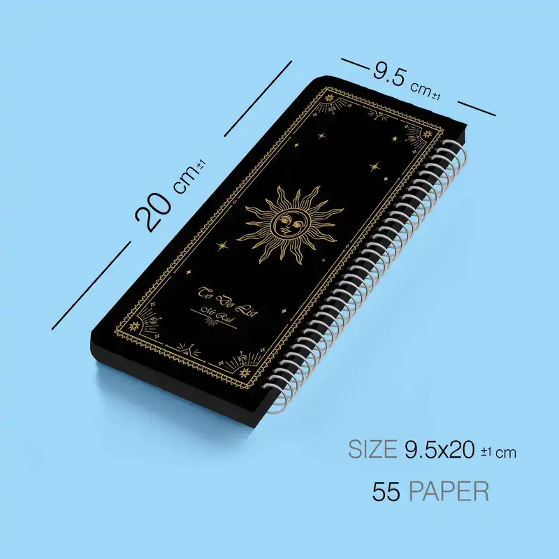 دفترچه یادداشت مستر راد طرح to do list مدل پلنر مهر کد 1630