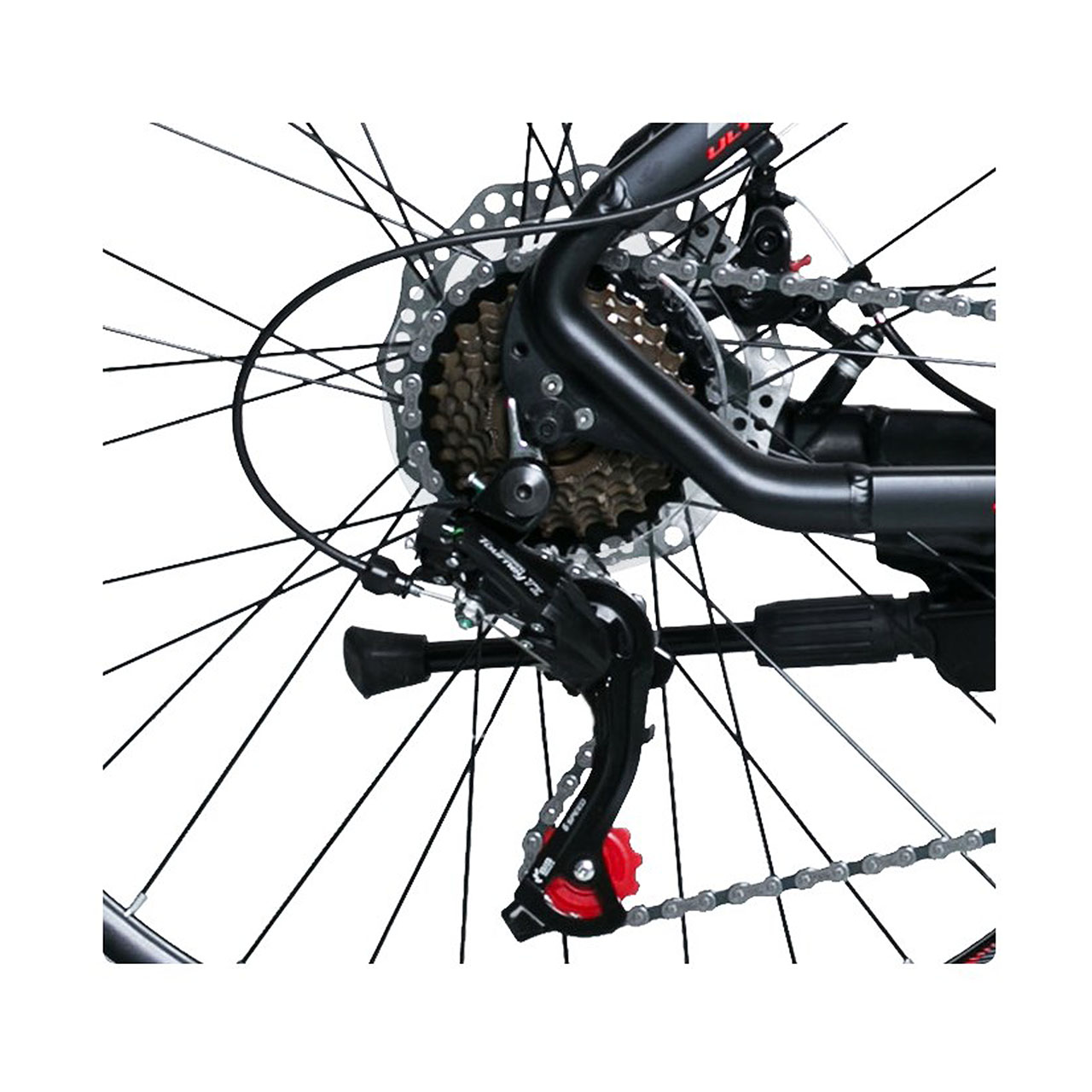 دوچرخه کوهستان فلش مدل ULTRA7 Mechanical brake سایز 26