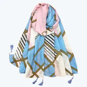 شال زنانه مدل نخی تابستانی کد 1330